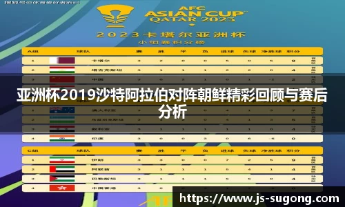 亚洲杯2019沙特阿拉伯对阵朝鲜精彩回顾与赛后分析